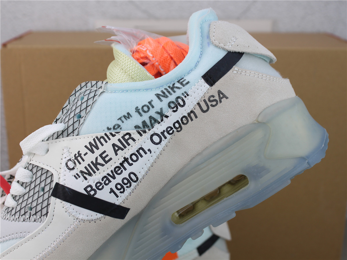 Off-White x Air Max 90 The Ten AA7293 100